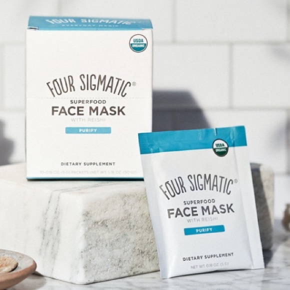 Four Sigmatic Superfood Face Mask Purify 10 Count - Picture 2 of 3